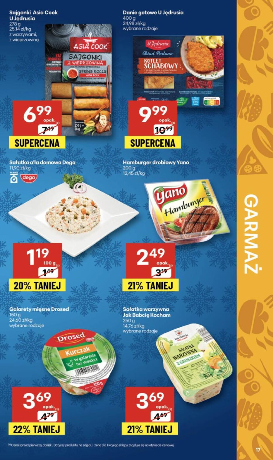 Gazetka promocyjna Delikatesy Centrum str. 17