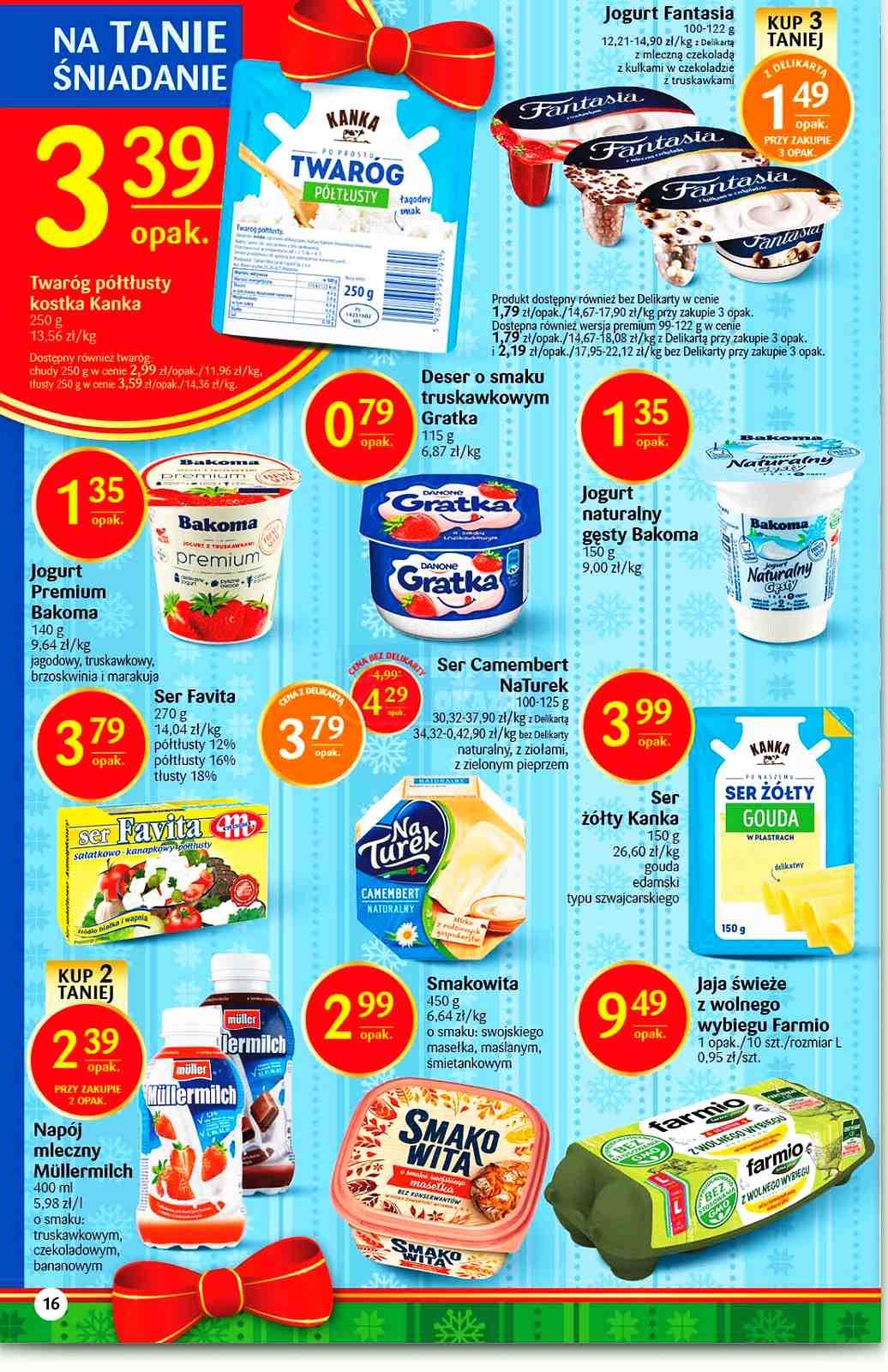 Gazetka promocyjna Delikatesy Centrum str. 16