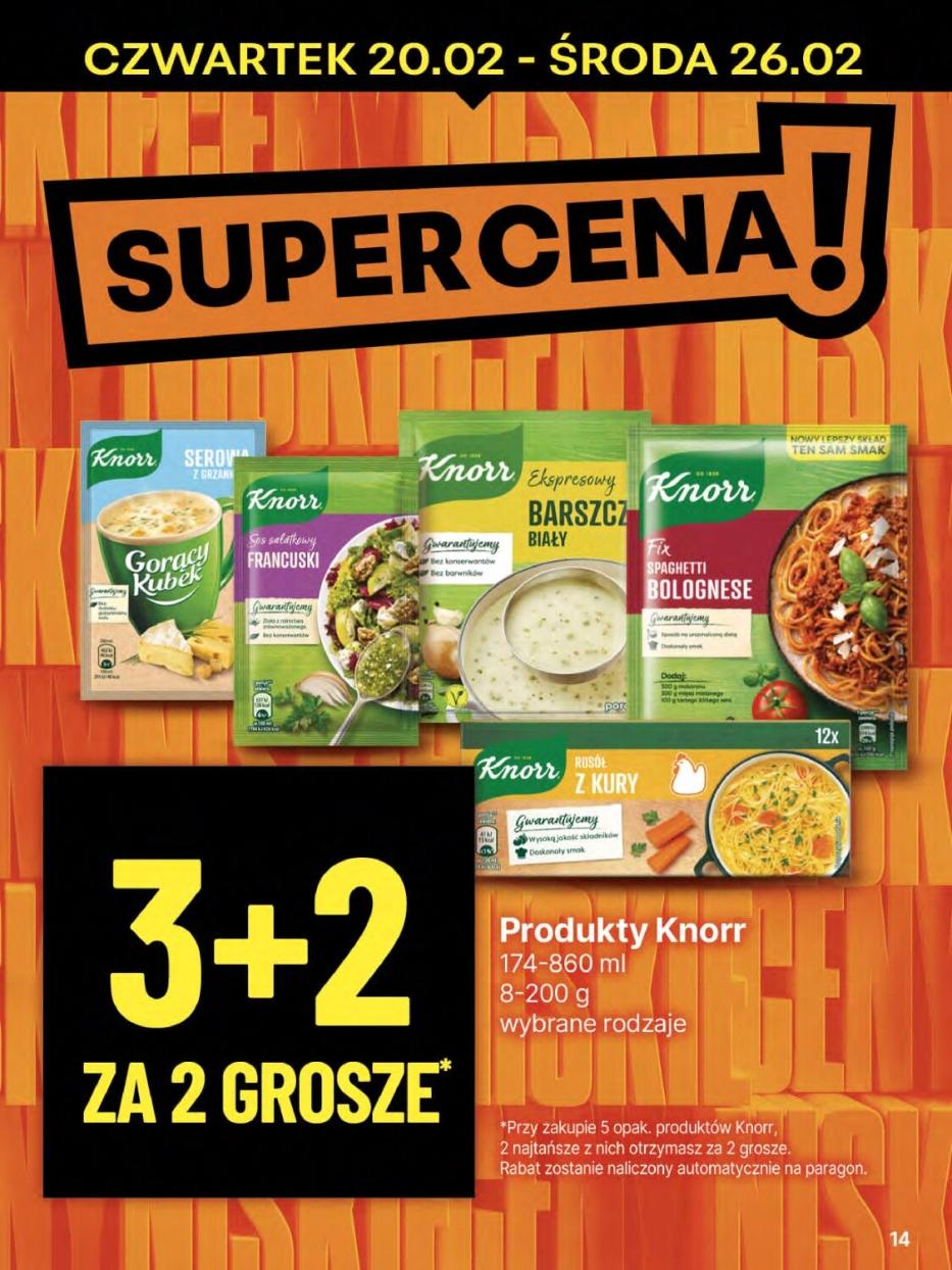 Gazetka promocyjna Delikatesy Centrum str. 14