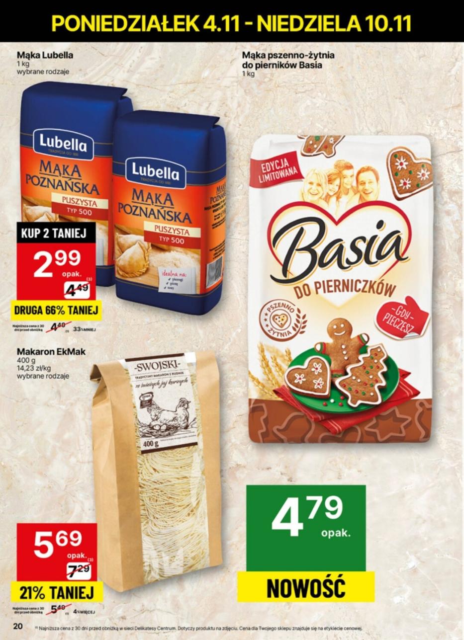 Gazetka promocyjna Delikatesy Centrum str. 20