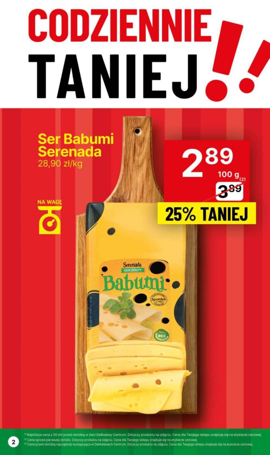 Gazetka promocyjna Delikatesy Centrum str. 2