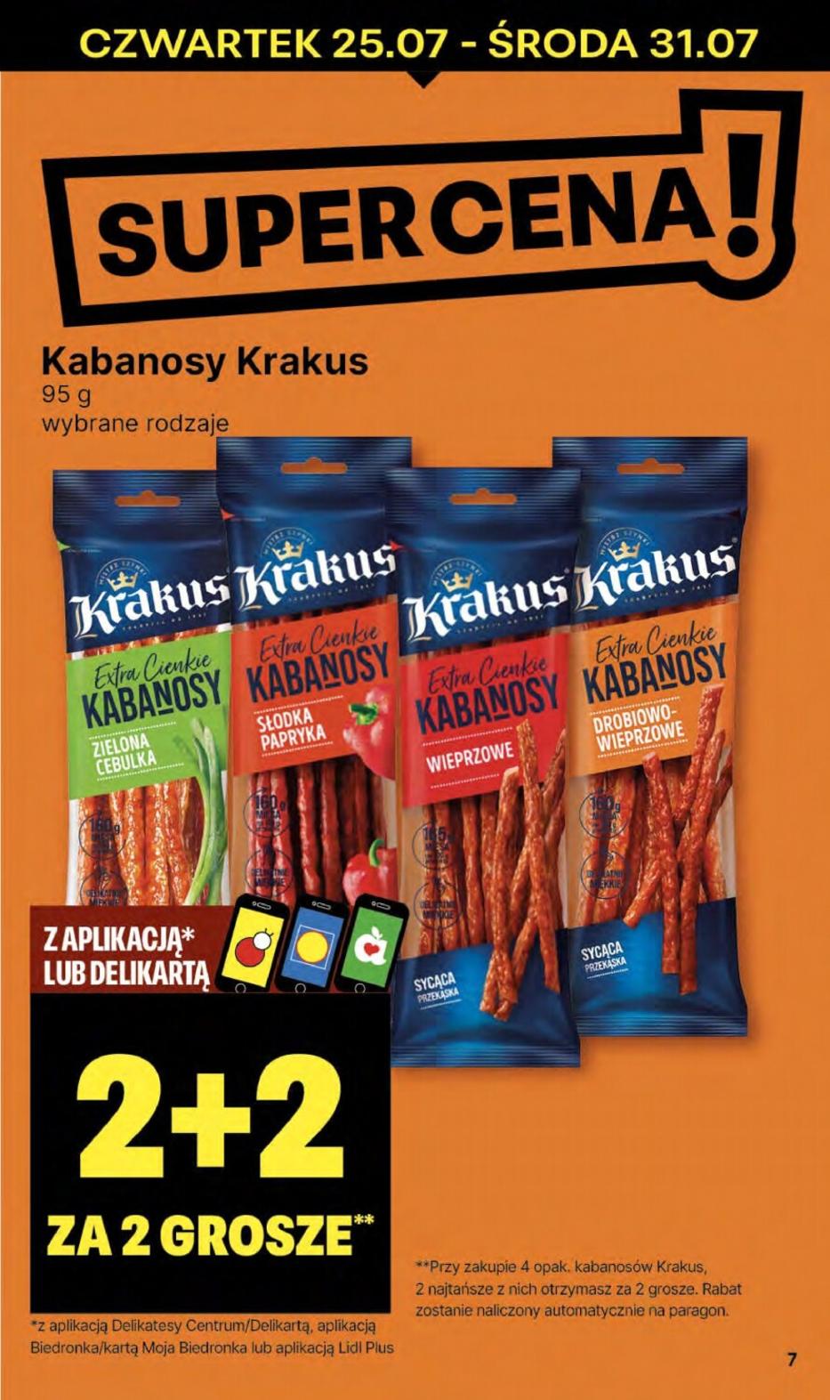 Gazetka promocyjna Delikatesy Centrum str. 7