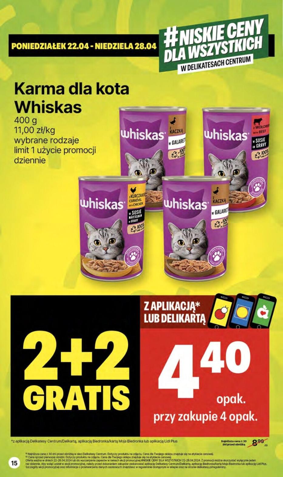 Gazetka promocyjna Delikatesy Centrum str. 15