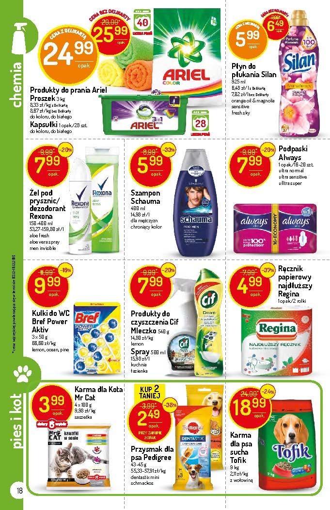 Gazetka promocyjna Delikatesy Centrum str. 18