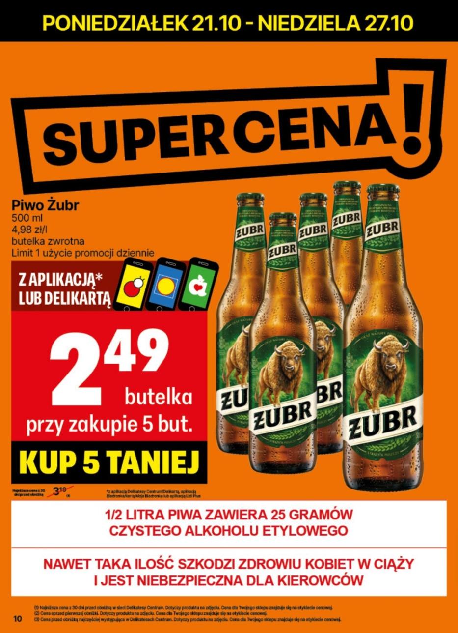 Gazetka promocyjna Delikatesy Centrum str. 10