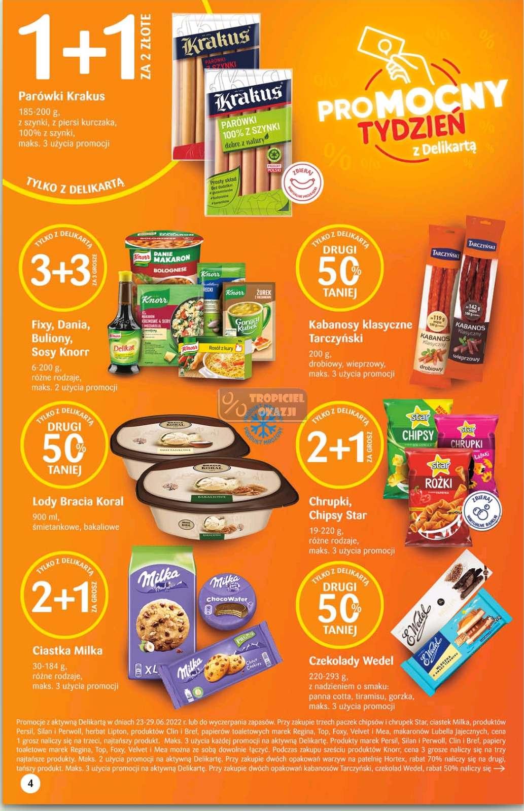 Gazetka promocyjna Delikatesy Centrum str. 4