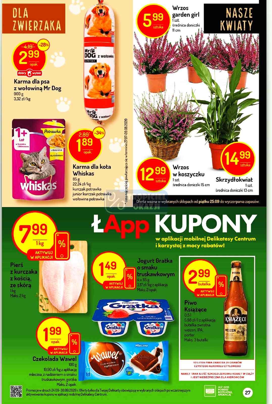 Gazetka promocyjna Delikatesy Centrum str. 27