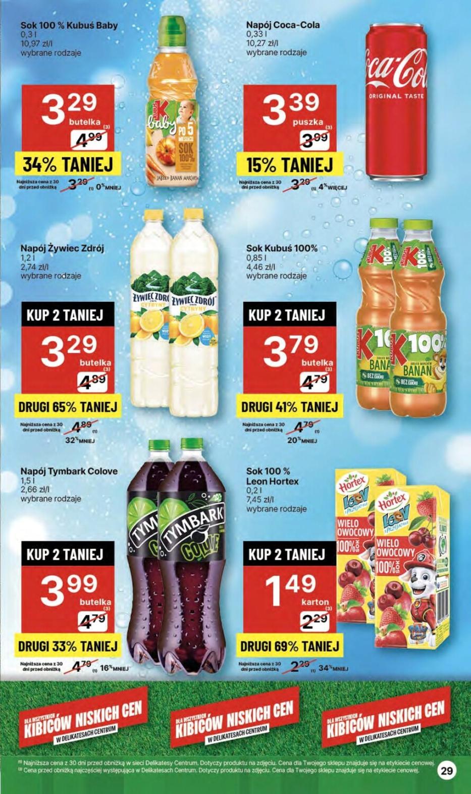 Gazetka promocyjna Delikatesy Centrum str. 29
