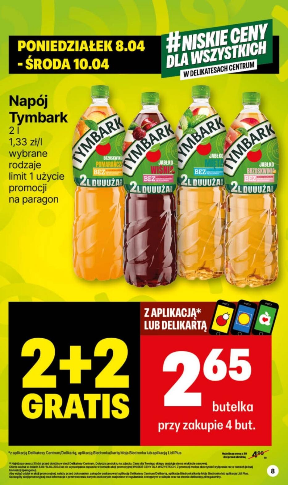 Gazetka promocyjna Delikatesy Centrum str. 8