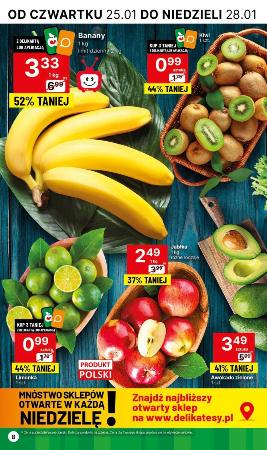 Gazetka promocyjna Delikatesy Centrum str. 8