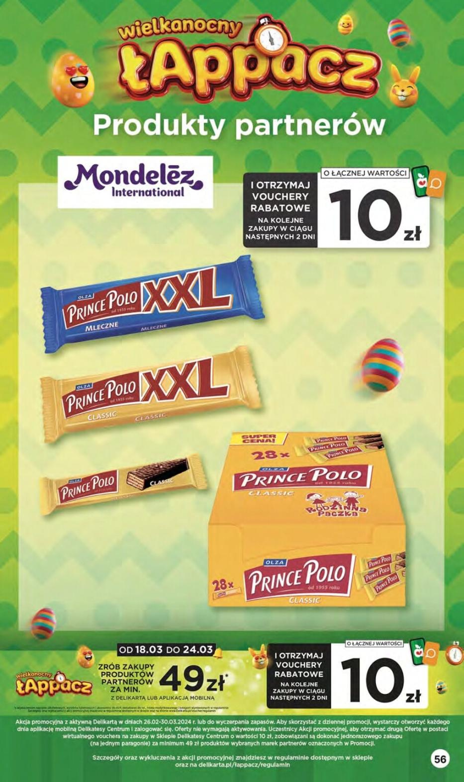 Gazetka promocyjna Delikatesy Centrum str. 56