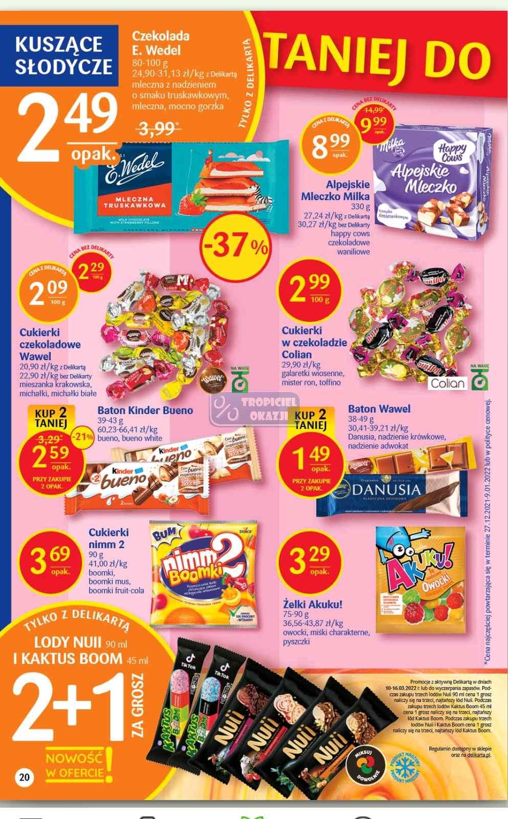 Gazetka promocyjna Delikatesy Centrum str. 21