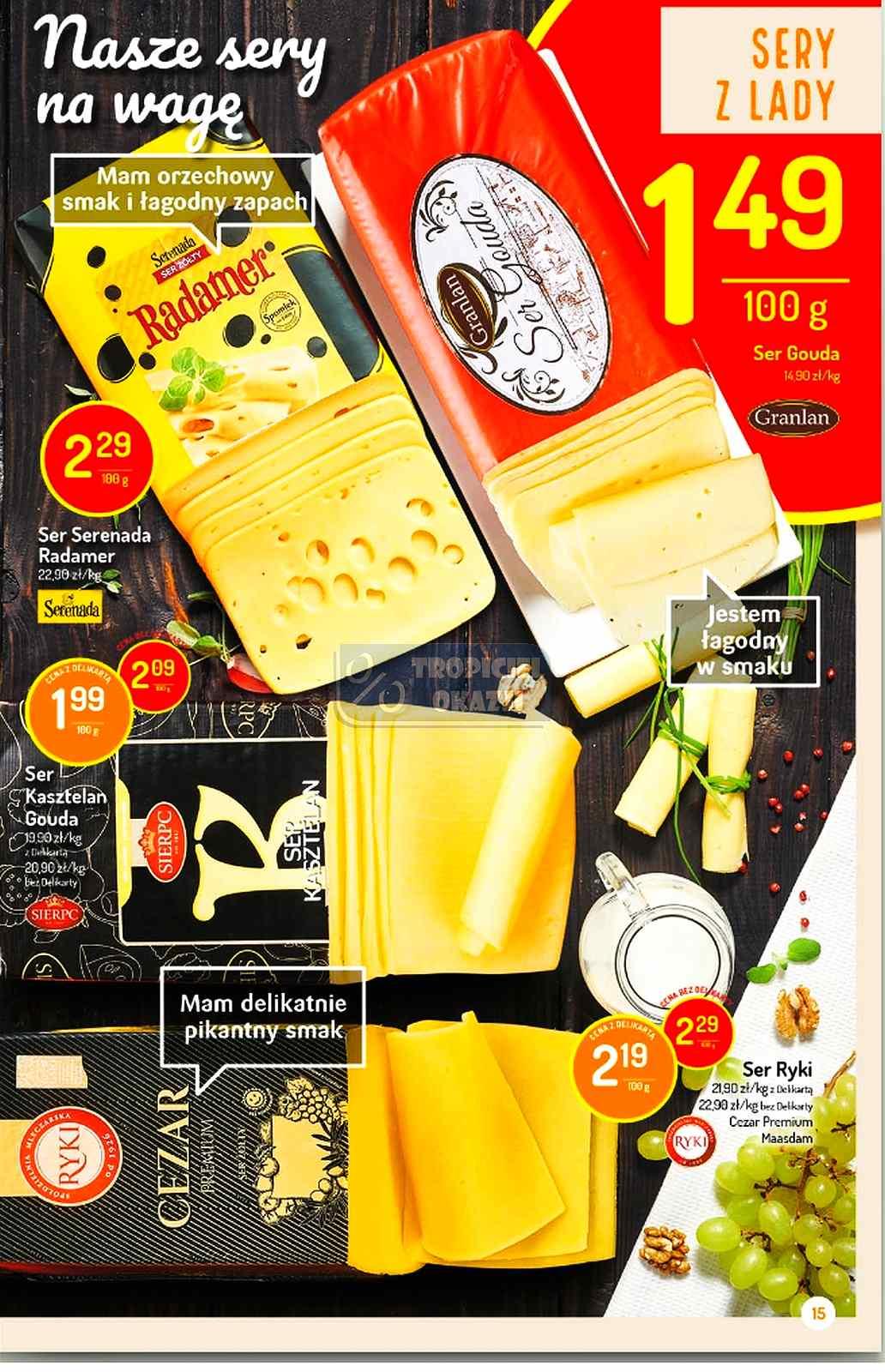 Gazetka promocyjna Delikatesy Centrum str. 15