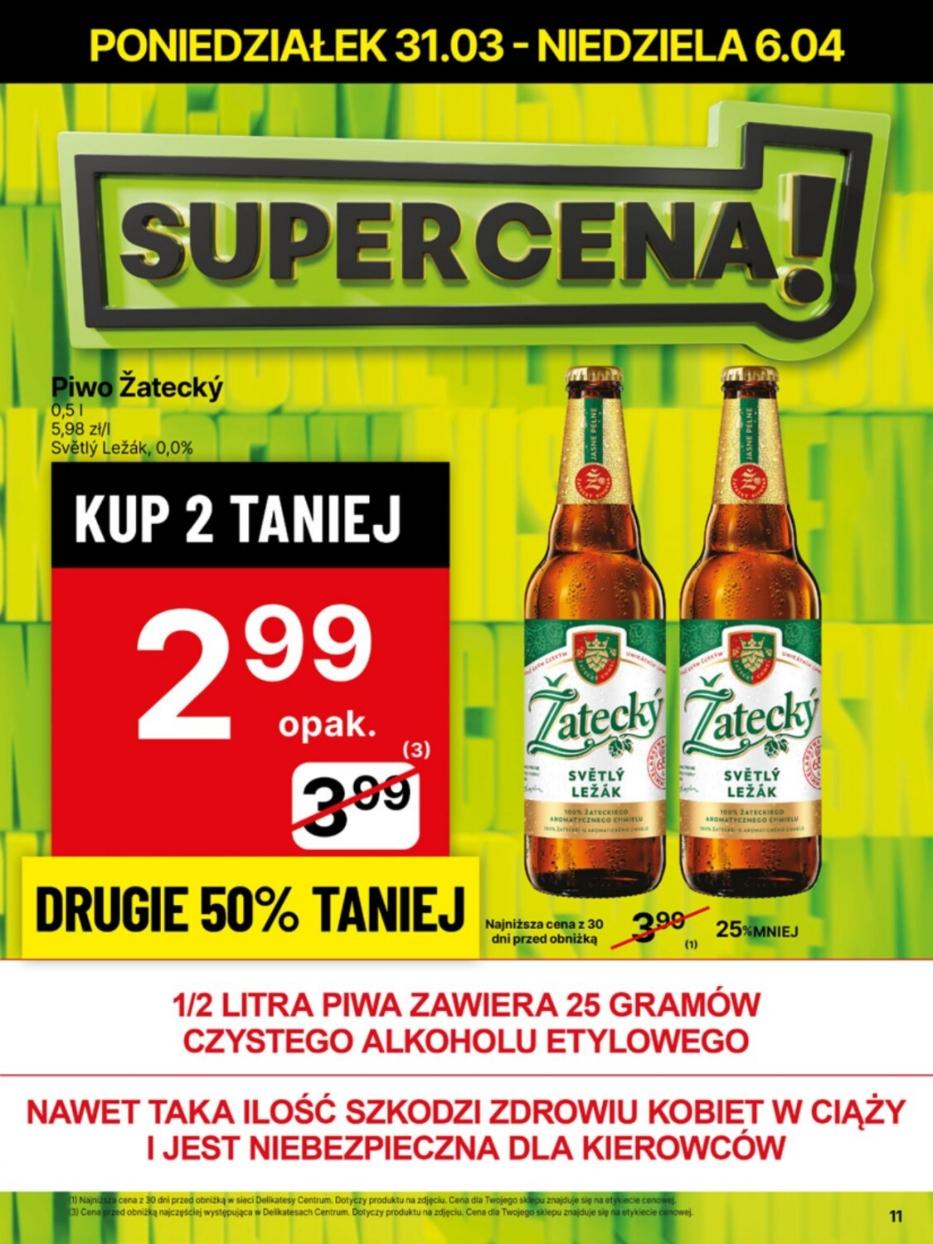 Gazetka promocyjna Delikatesy Centrum str. 11