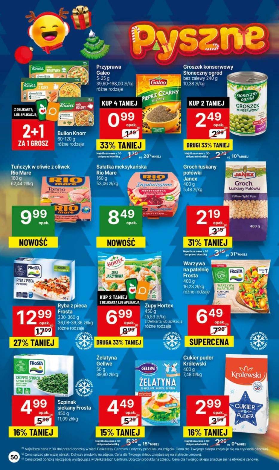 Gazetka promocyjna Delikatesy Centrum str. 50