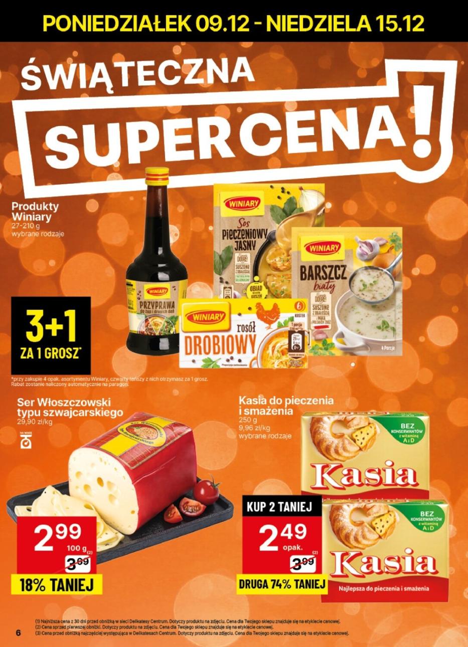 Gazetka promocyjna Delikatesy Centrum str. 6