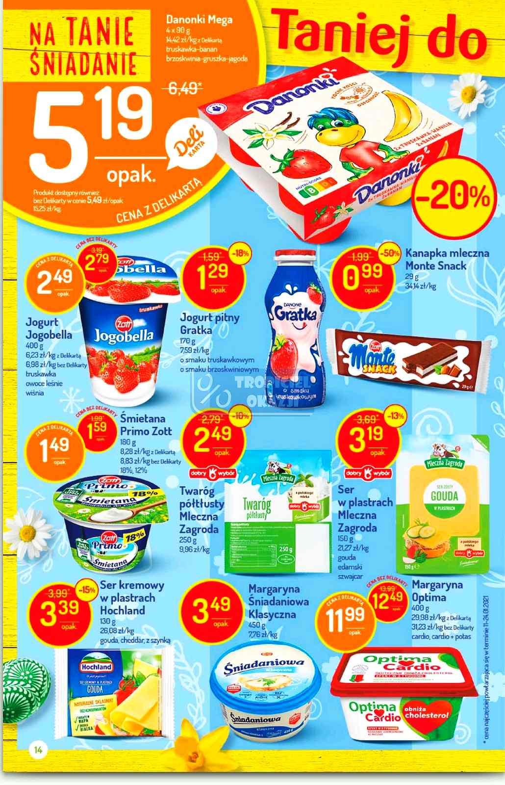 Gazetka promocyjna Delikatesy Centrum str. 14