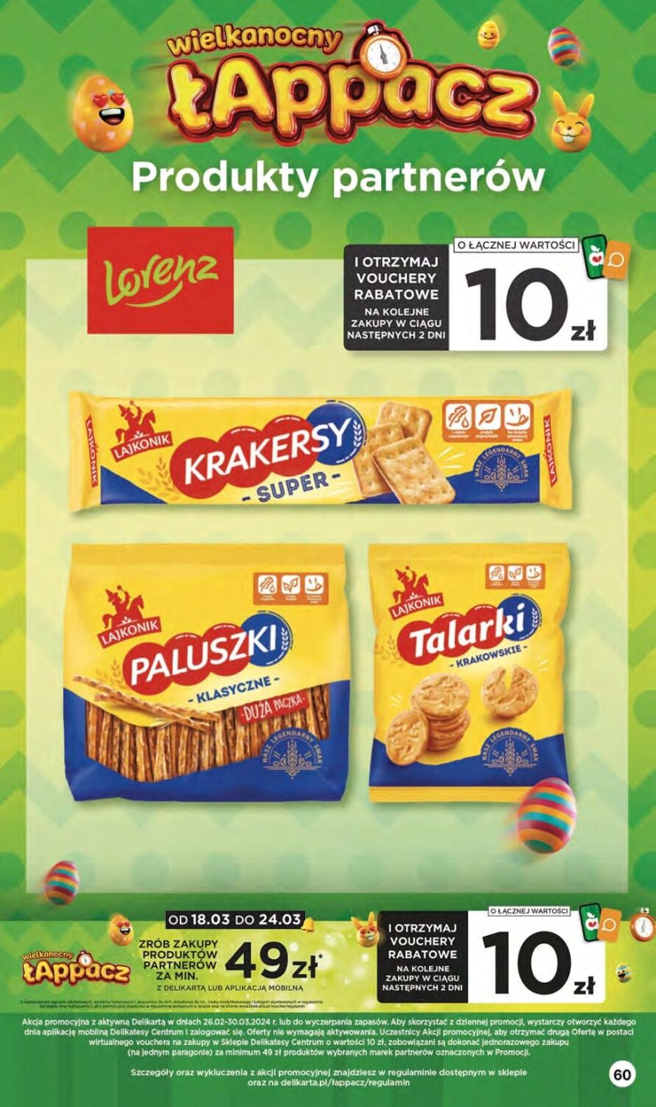 Gazetka promocyjna Delikatesy Centrum str. 60