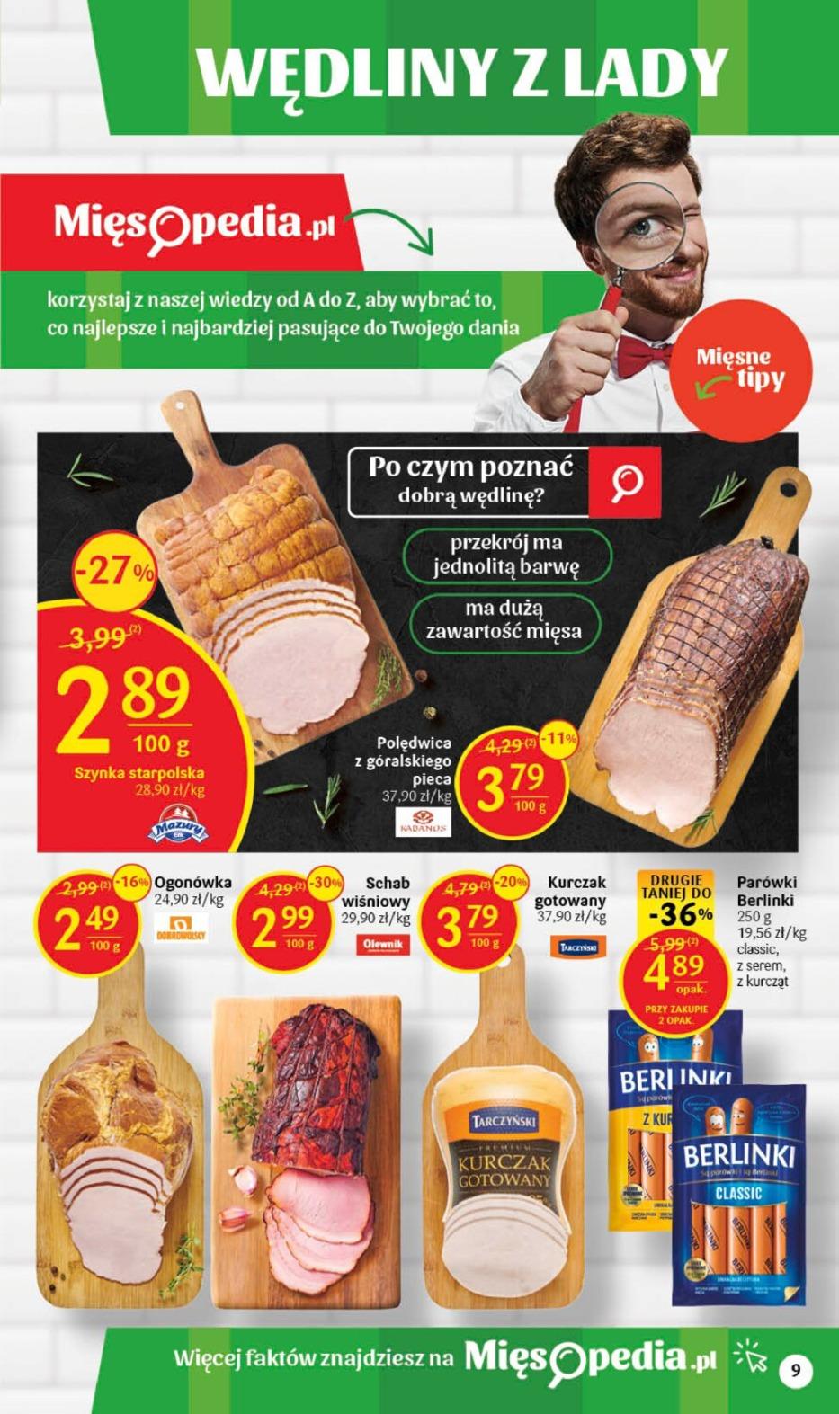 Gazetka promocyjna Delikatesy Centrum str. 9