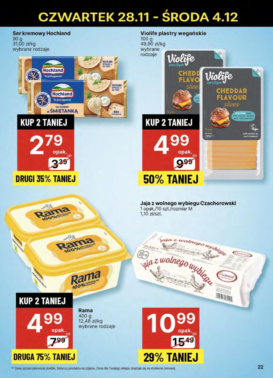 Gazetka promocyjna Delikatesy Centrum str. 22