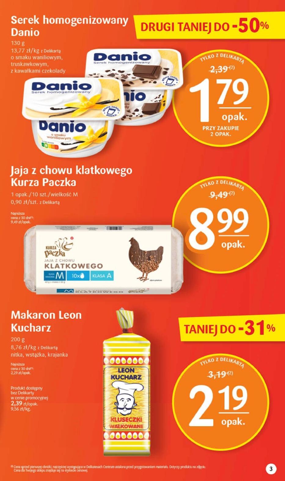 Gazetka promocyjna Delikatesy Centrum str. 3