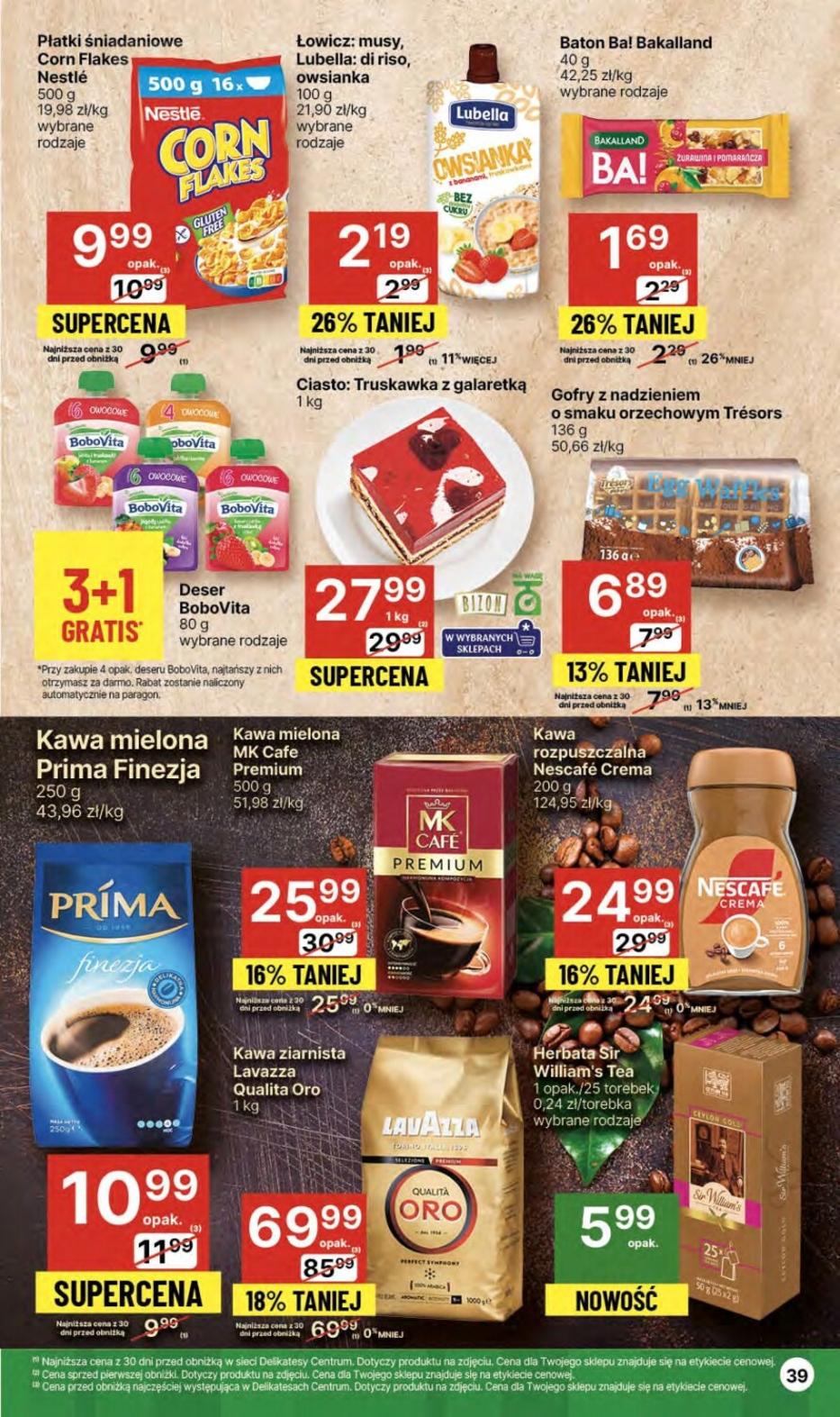 Gazetka promocyjna Delikatesy Centrum str. 39
