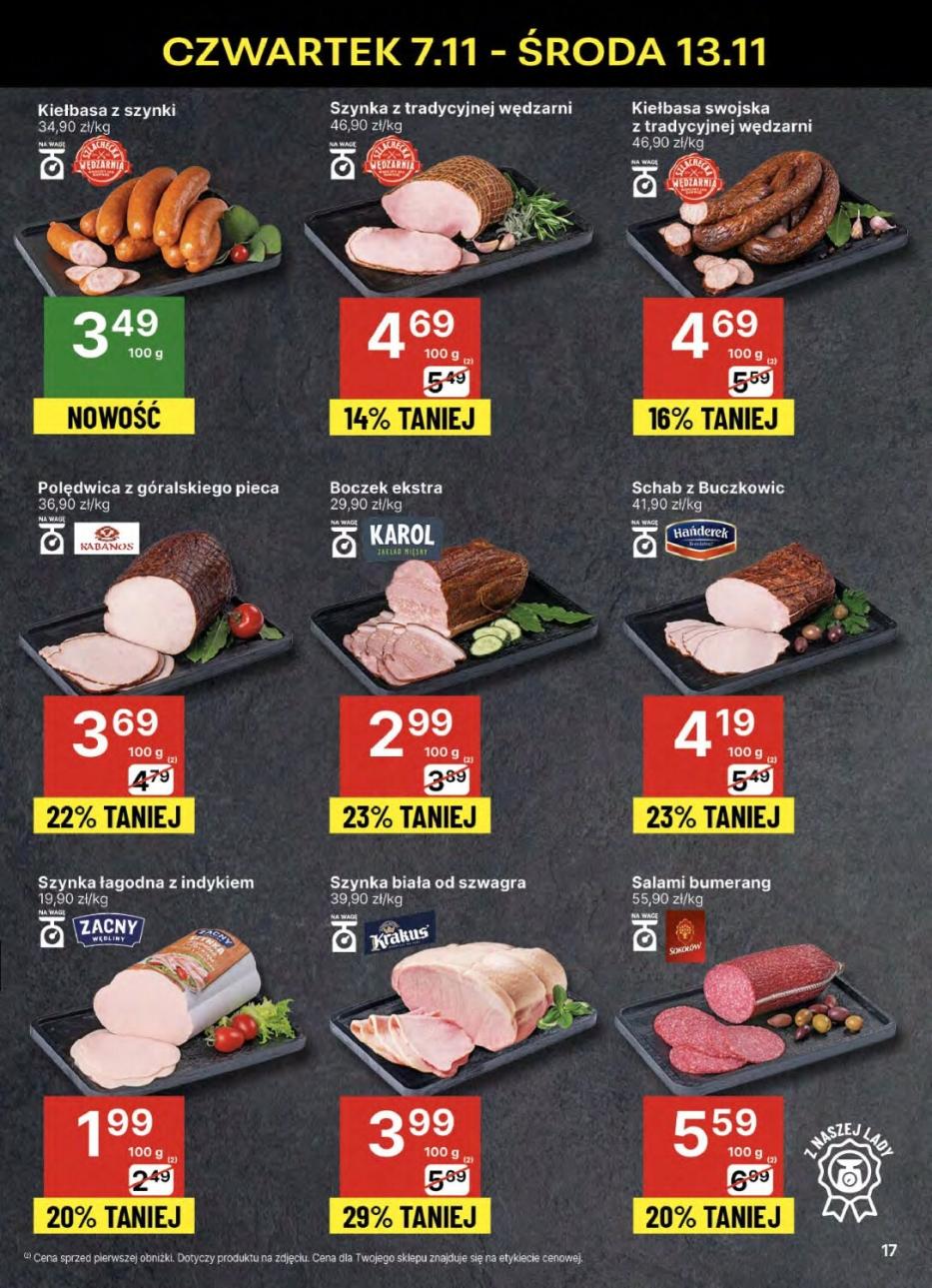 Gazetka promocyjna Delikatesy Centrum str. 17