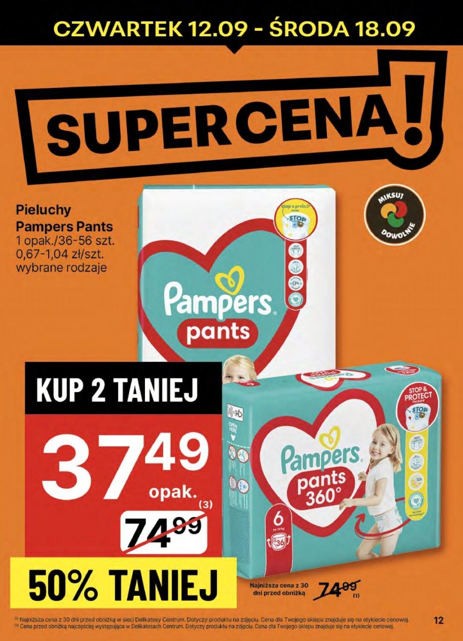 Gazetka promocyjna Delikatesy Centrum str. 12