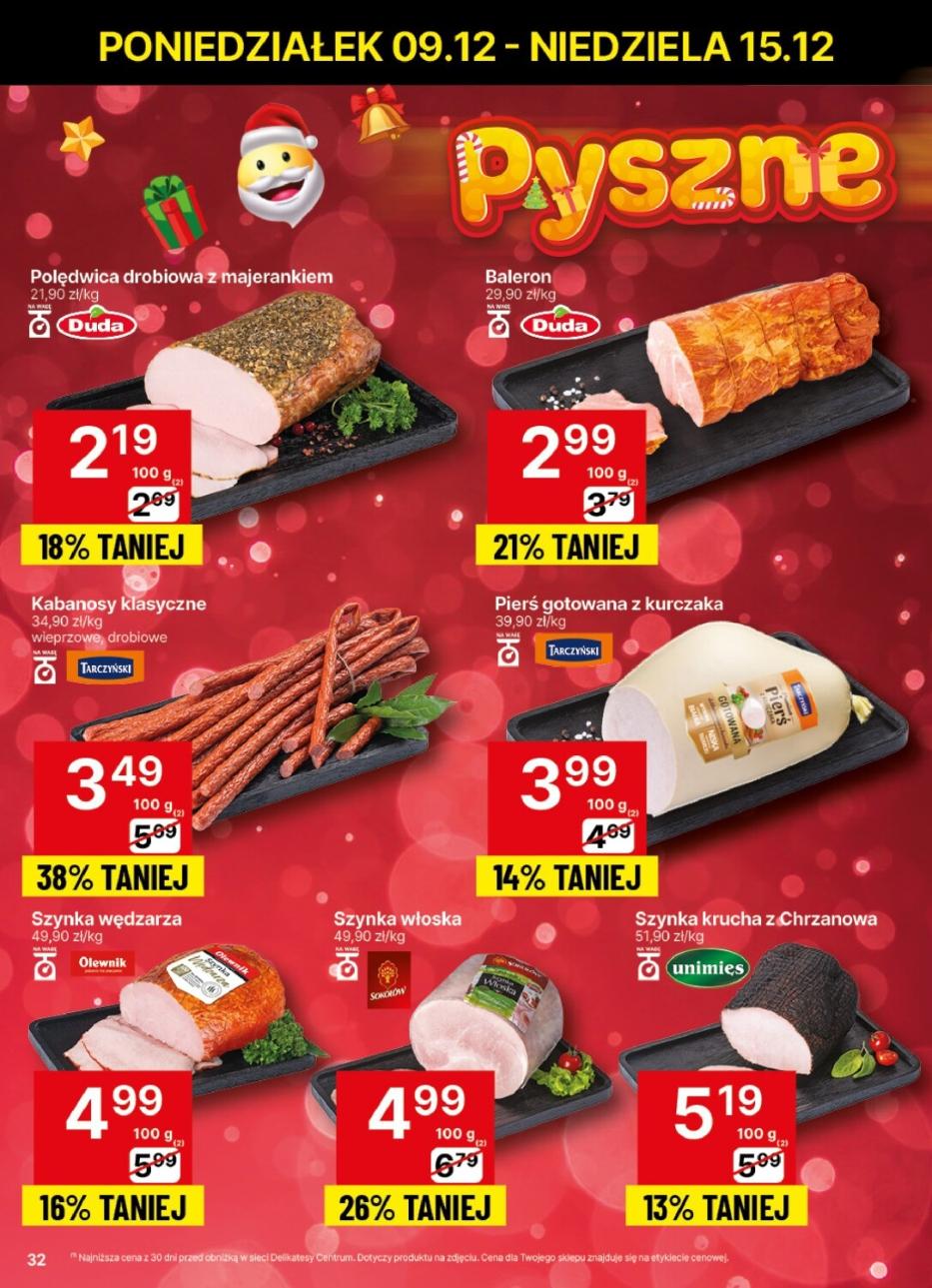 Gazetka promocyjna Delikatesy Centrum str. 32