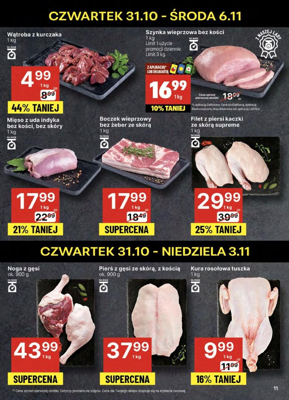 Gazetka promocyjna Delikatesy Centrum str. 11