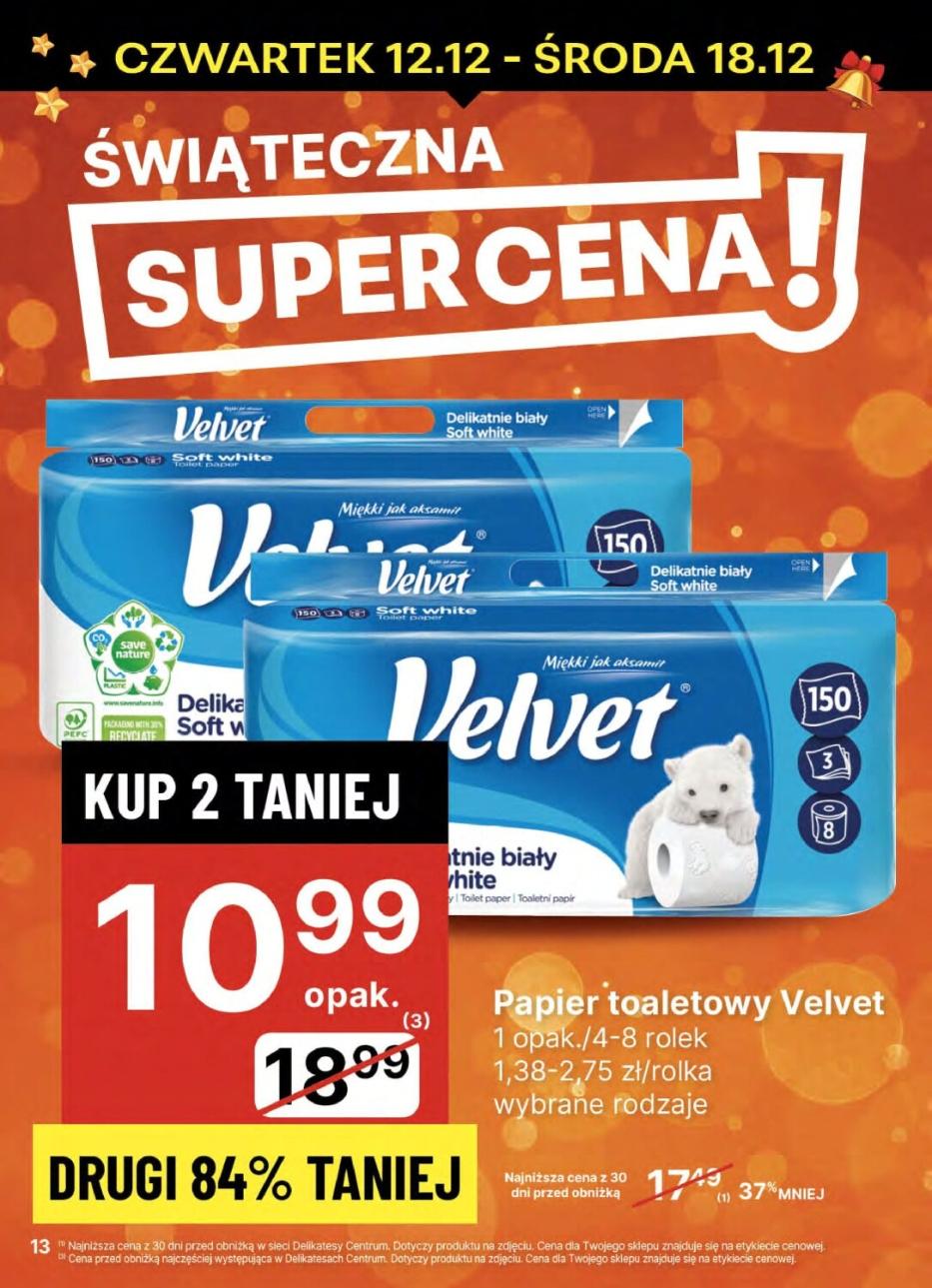 Gazetka promocyjna Delikatesy Centrum str. 13