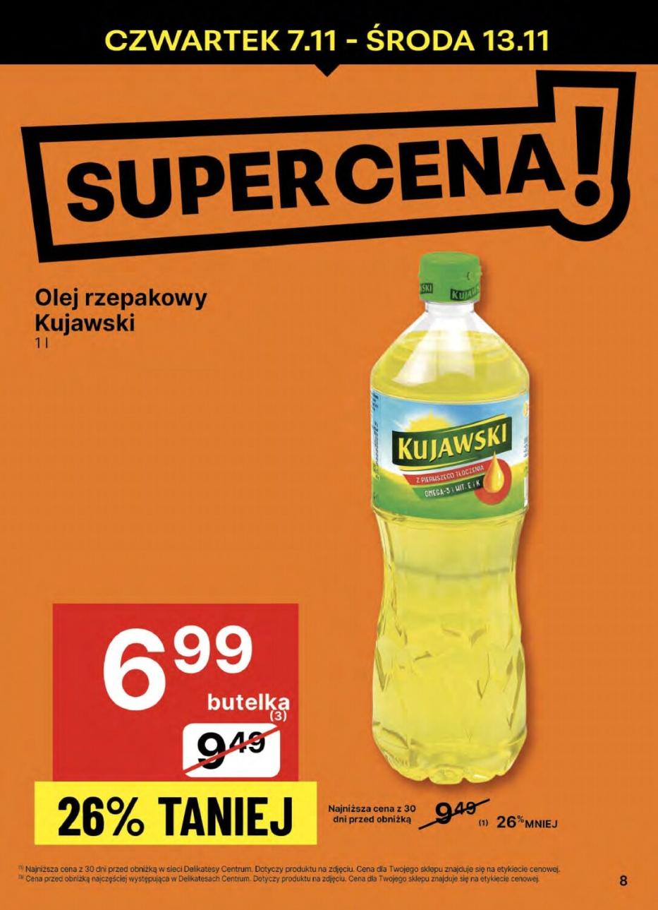 Gazetka promocyjna Delikatesy Centrum str. 8