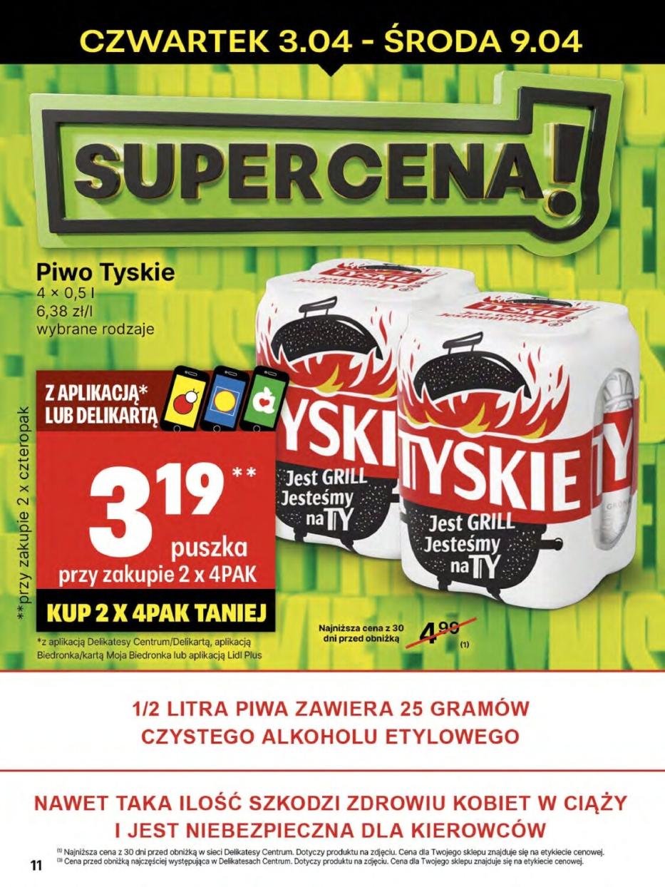 Gazetka promocyjna Delikatesy Centrum str. 11