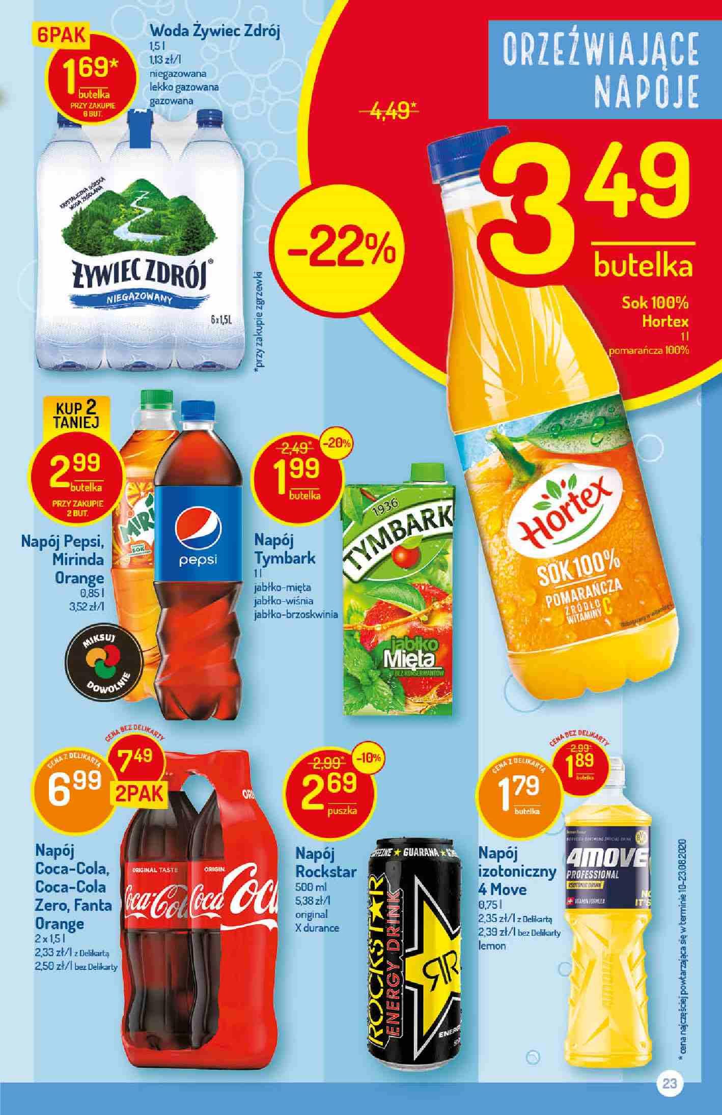 Gazetka promocyjna Delikatesy Centrum str. 23