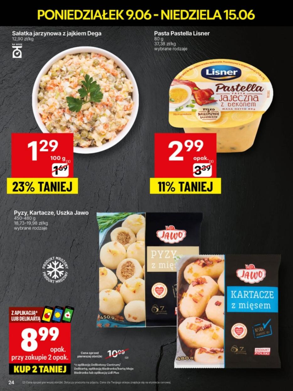 Gazetka promocyjna Delikatesy Centrum str. 24