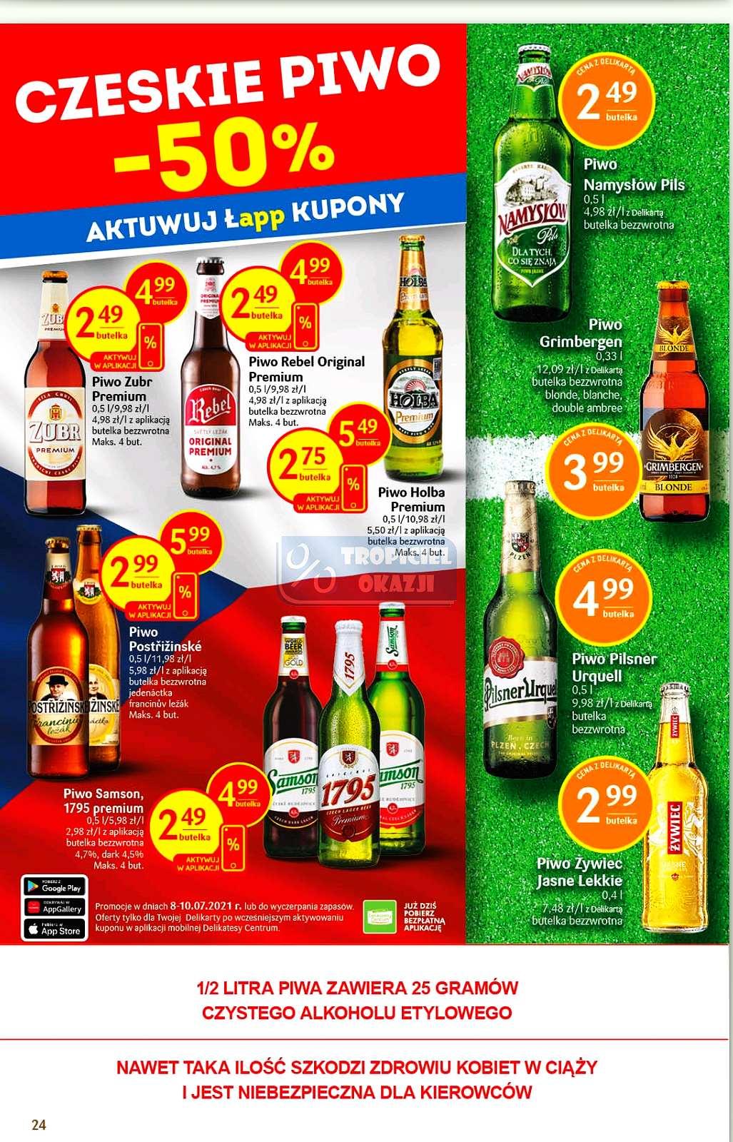 Gazetka promocyjna Delikatesy Centrum str. 24