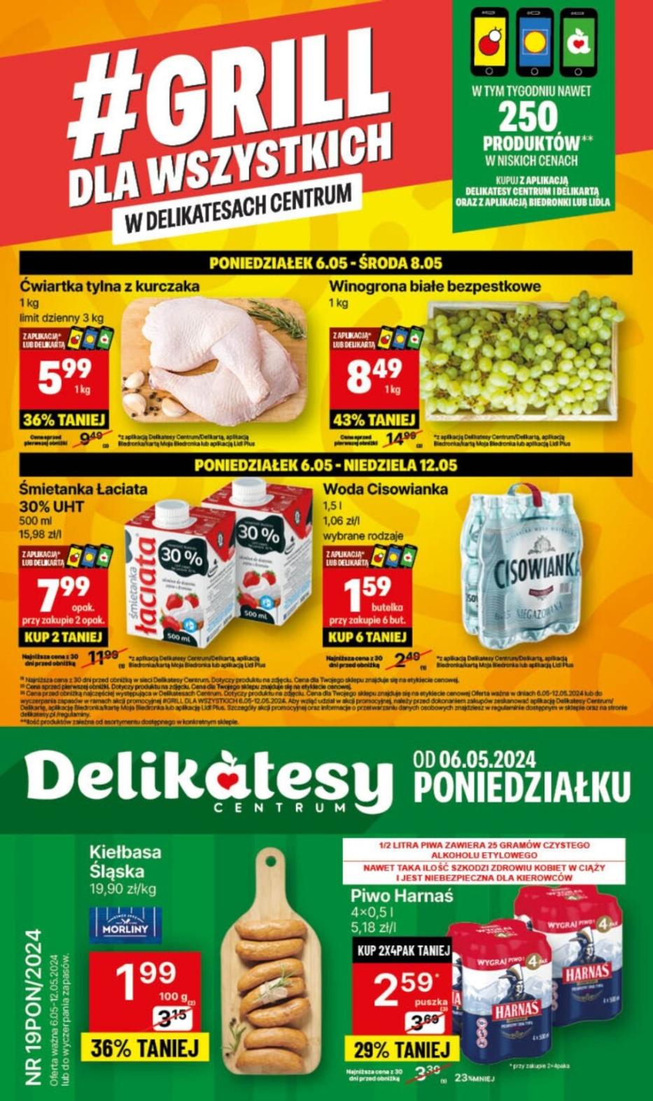 Gazetka promocyjna Delikatesy Centrum str. 1