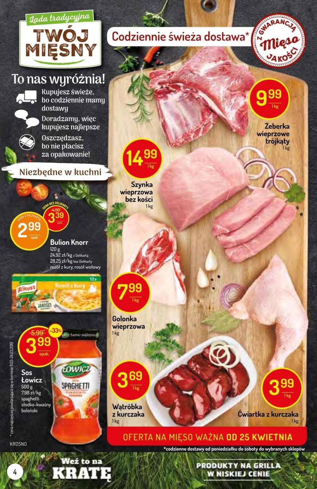 Gazetka promocyjna Delikatesy Centrum str. 4