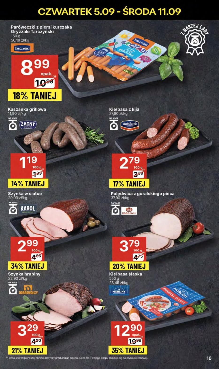 Gazetka promocyjna Delikatesy Centrum str. 16