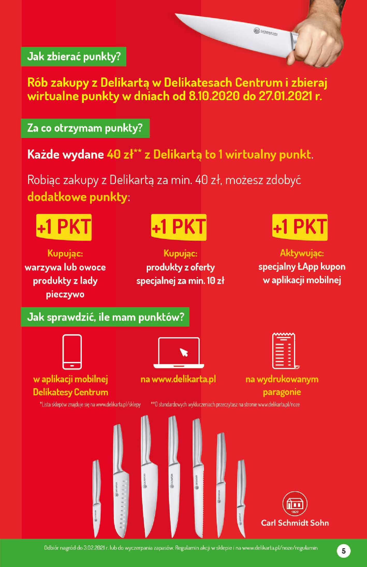 Gazetka promocyjna Delikatesy Centrum str. 5