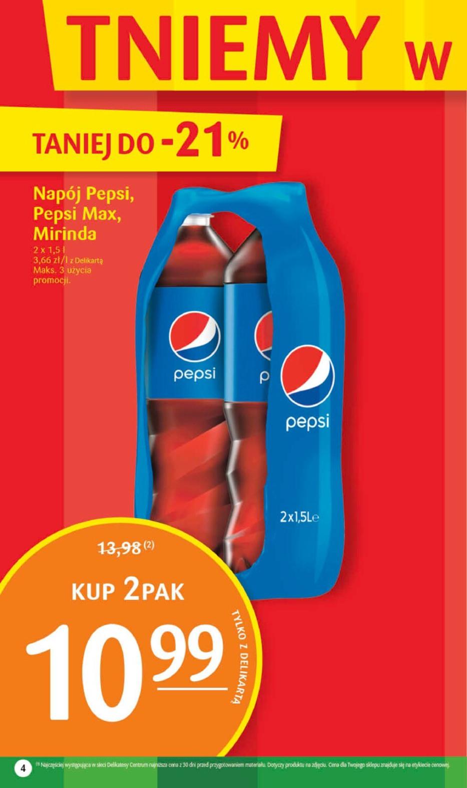 Gazetka promocyjna Delikatesy Centrum str. 4