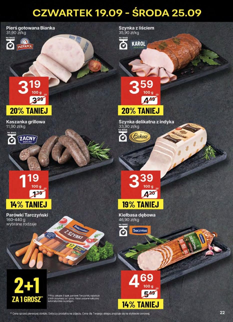 Gazetka promocyjna Delikatesy Centrum str. 22