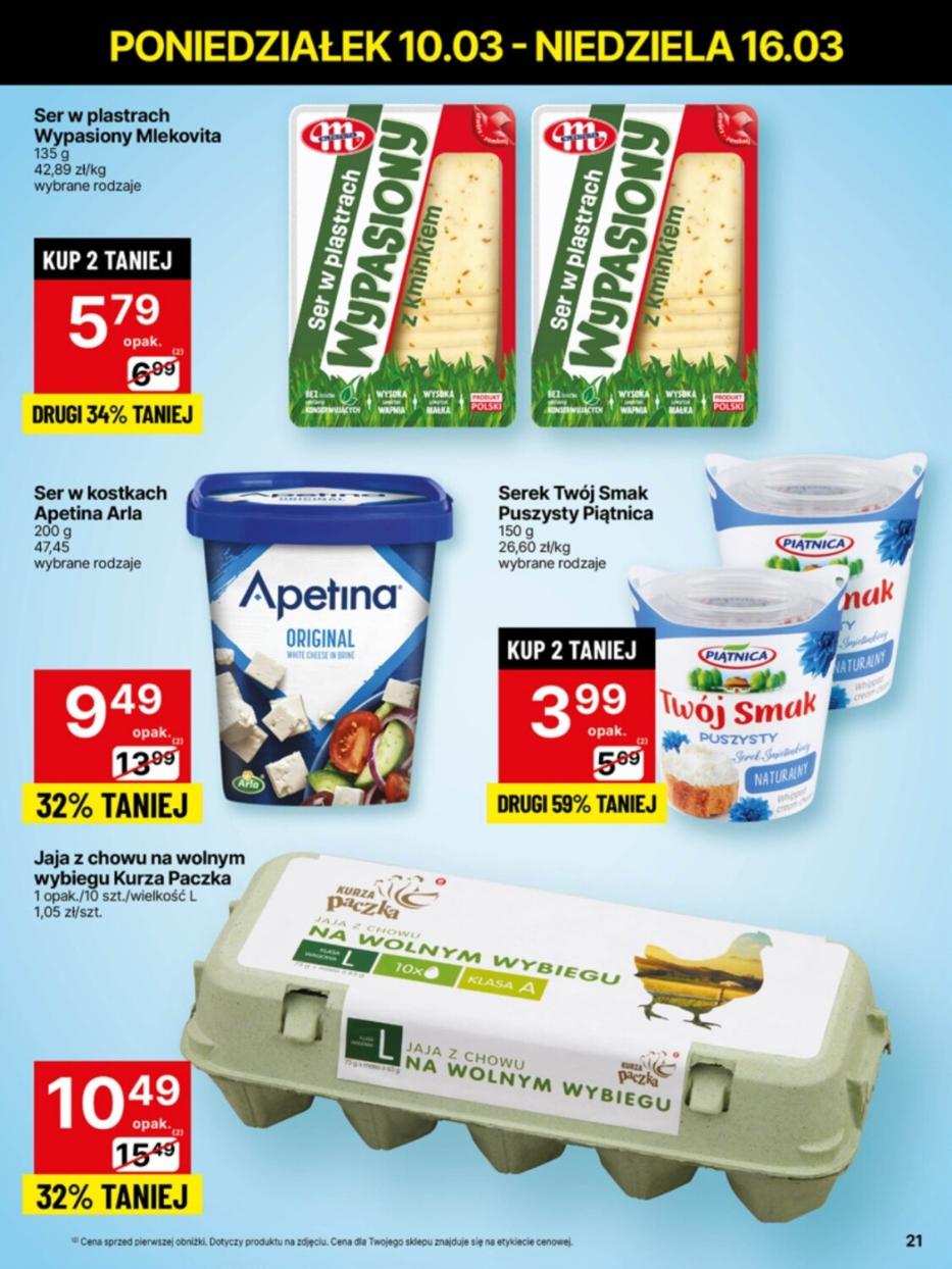 Gazetka promocyjna Delikatesy Centrum str. 21