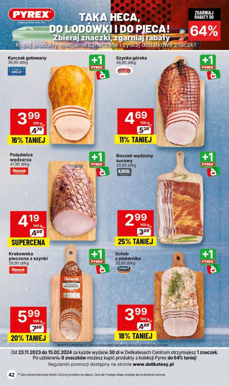 Gazetka promocyjna Delikatesy Centrum str. 42