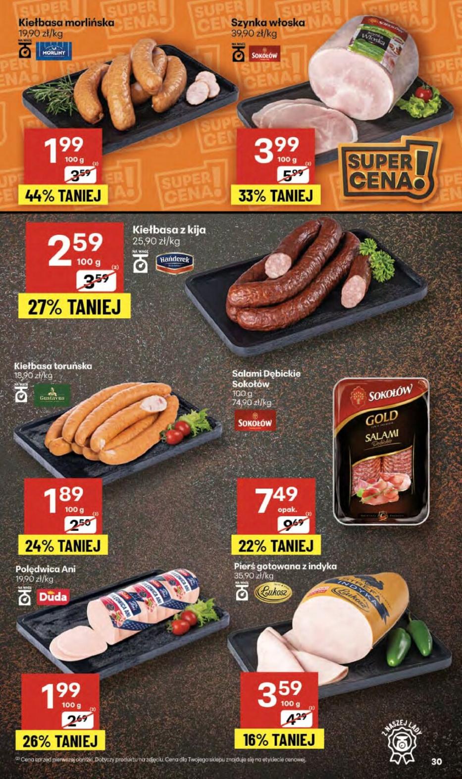 Gazetka promocyjna Delikatesy Centrum str. 30