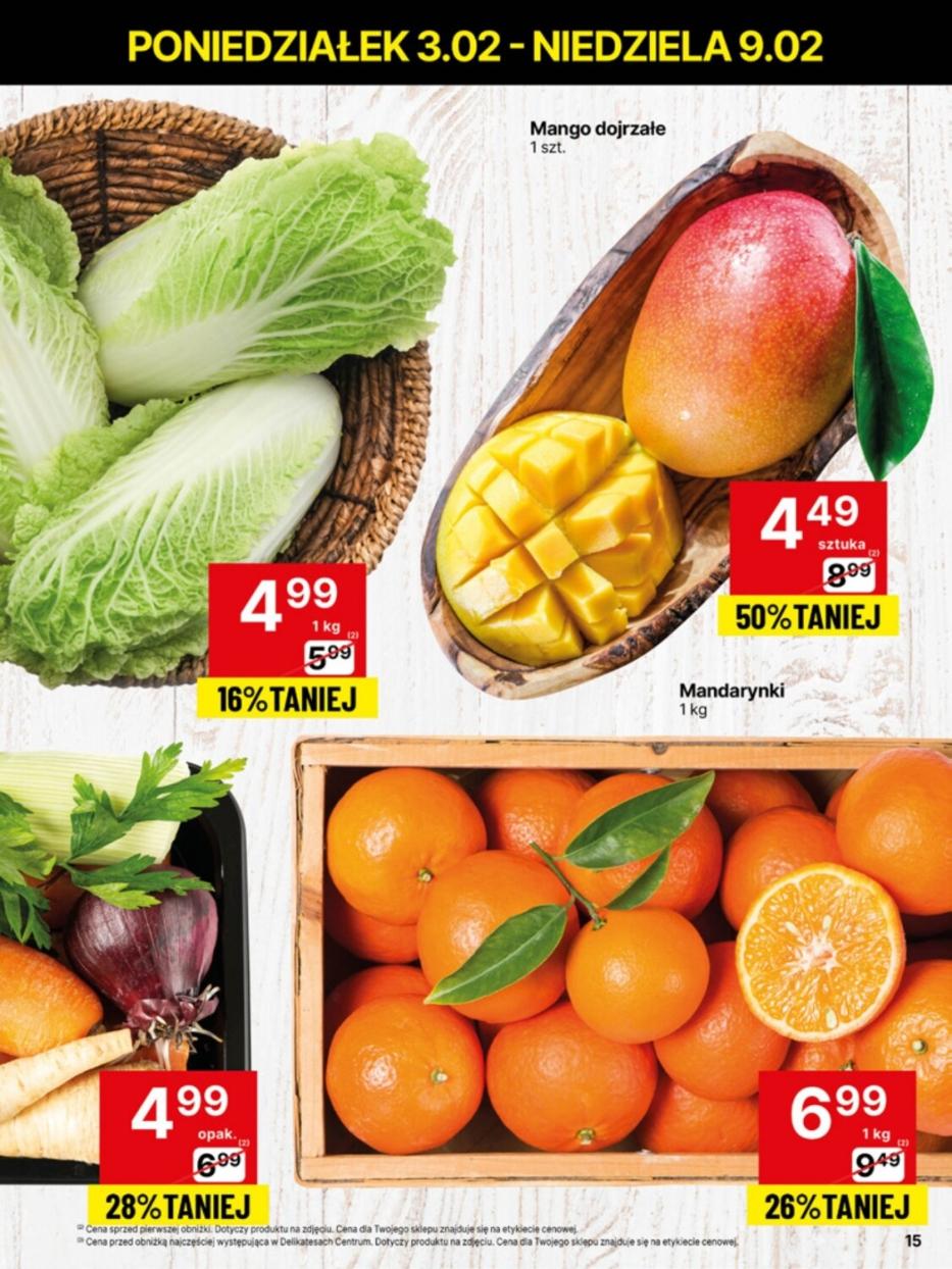 Gazetka promocyjna Delikatesy Centrum str. 15