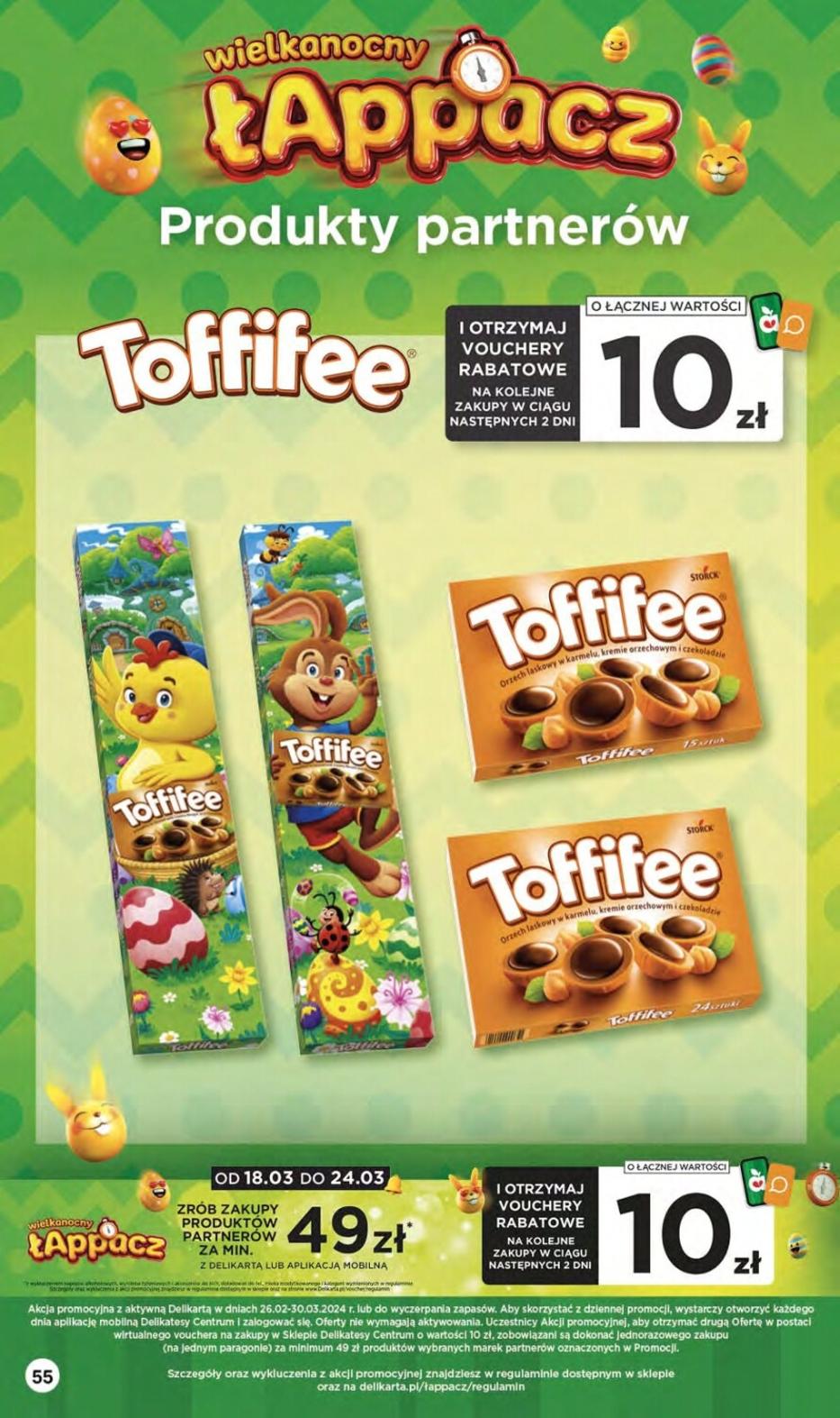 Gazetka promocyjna Delikatesy Centrum str. 55