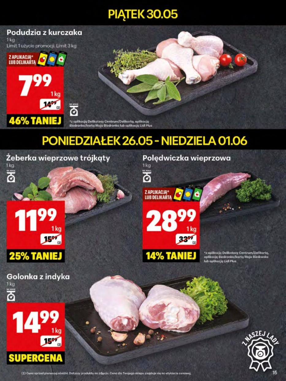 Gazetka promocyjna Delikatesy Centrum str. 15
