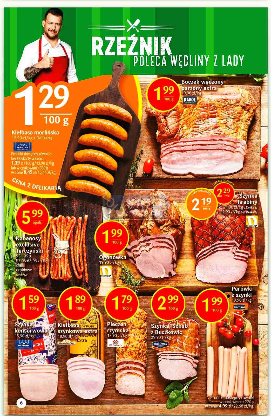 Gazetka promocyjna Delikatesy Centrum str. 6