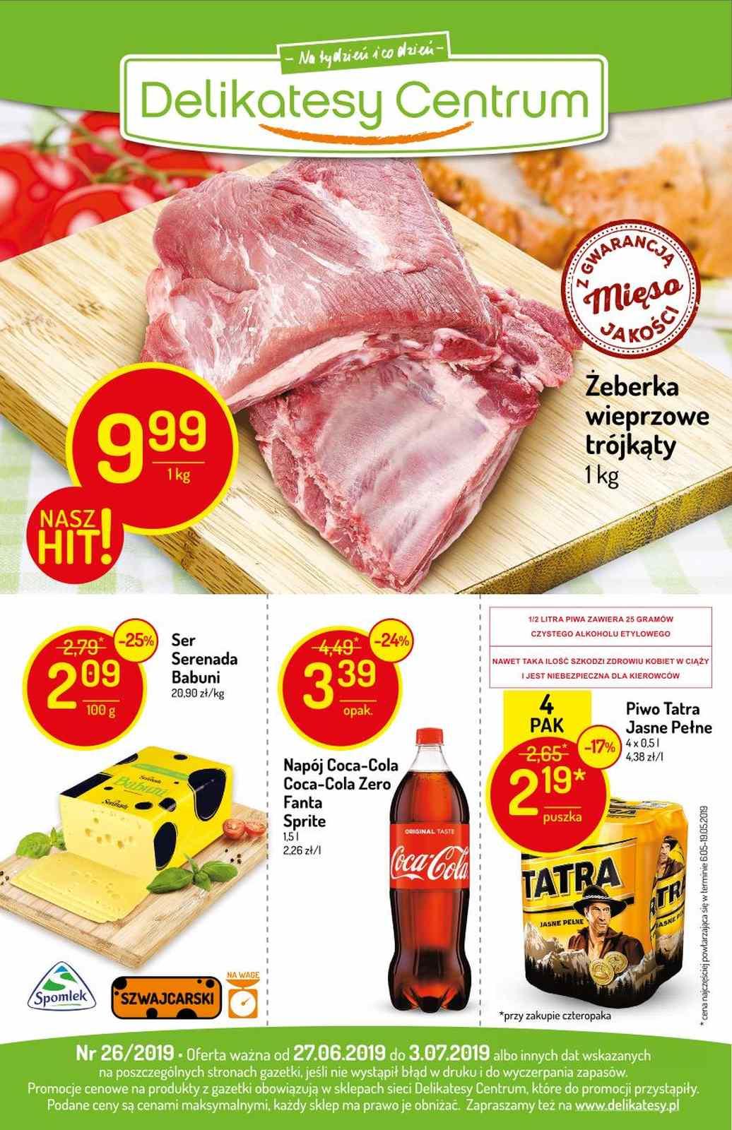 Gazetka promocyjna Delikatesy Centrum str. 20